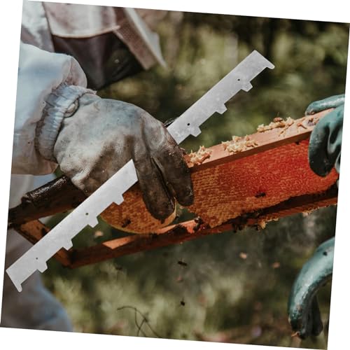 Holibanna 2pcs Beehive Frame Ends Cell Spacer Beekeeping Tool for Stable Hive Management Anti-Rotation Design Compatible Standard Beehives