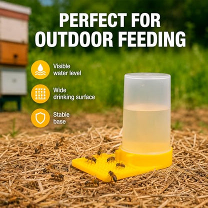 Sunvara Bee Feeder Bee Watering Station 2 Pack
