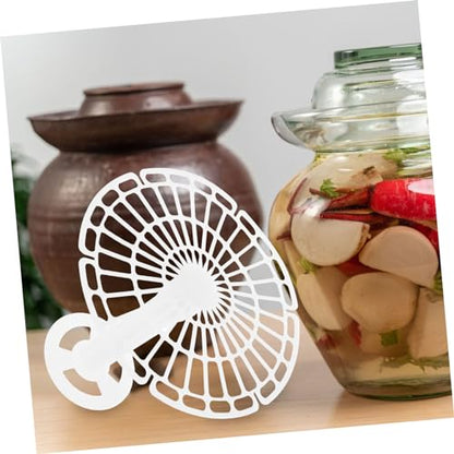 Fermentation Jar Press Tool Pickle Fixer for Wide Mouth Jars Small for Reliable Food Compression for Sauerkraut and Pickling