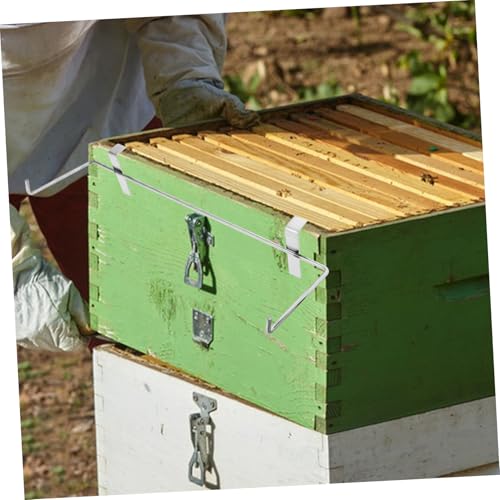 Yardwe Beehive Stand Hive Holder Beekeeping Rack for Frames Beehive Hanger Storage