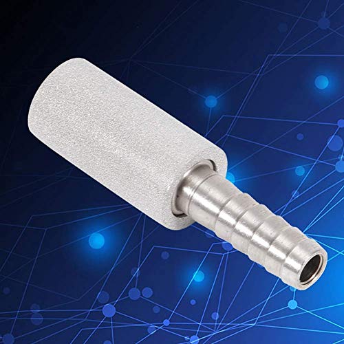 Stainless Steel Beer Carbonation Diffusion Stone, 1.9 inch Length, for Home Brewing and Aeration (0.5Micron)
