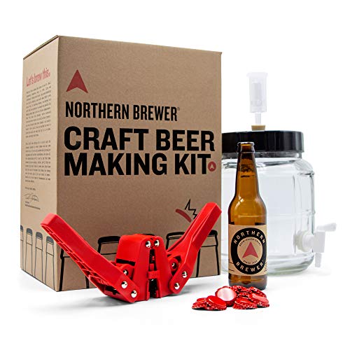 Northern Brewer - Siphonless 1 Gallon Craft Beer Making Starter Kit, Equipment and Beer Recipe Kit (Kama Citra IPA) - color: Kama Citra IPA