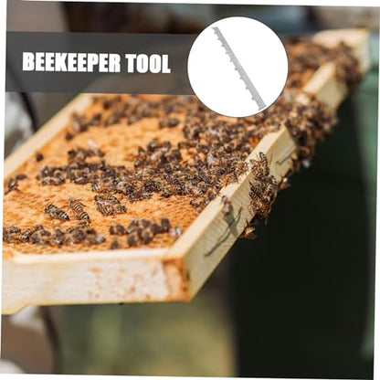 BESPORTBLE 2pcs Beehive Spacers for Frames Metal Frame Ends Essential Beekeeper Tool for Hive Management and Provides Stability