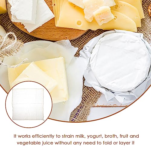 12 pcs Tofu Straining Cloth Reusable Cheesecloth Filter Kitchen Washable Muslin Tofu Nut Milk Cheese Making