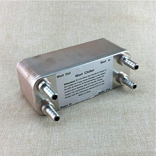 304 Stainless Steel Homebrew Beer 30 Plates Wort Chiller Plate Heat Exchanger