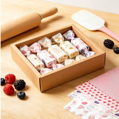 5 Boxes 250 Sheets Wax Paper Sheets Basket Liners Baking Parchment | Heart Rose Line Pattern Greaseproof Sandwich Burger Chips Cookies Food Grade Deli Wrap Paper