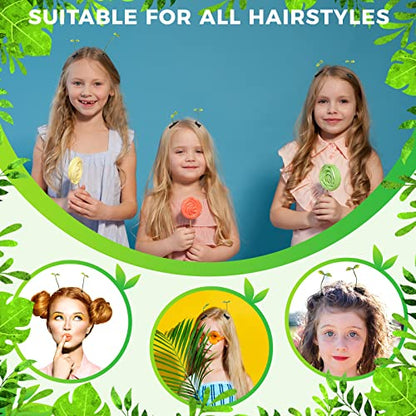 30 Pcs Mixed Style Flower, Grass, Butterfly Hair Clips and Barrettes - Plant-Inspired Hair Accessories for Women, Girls, School, Home, Party, Christmas (Bean Sprout Style) - style: Bean Sprout Style