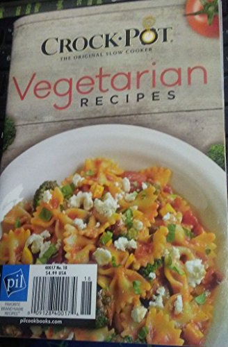 PIL Crock Pot Vegetarian Recipes Magazine 40017 no. 18 FREE SHIPPING