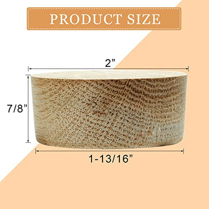 Juexica 5 Pcs White Oak Wine Barrel Bung 2 Inch Wooden Plug Tapered Bung Stopper for Oak Barrel Bourbon Whiskey Beer Wine Cask Home Brewing Carboy Distilling