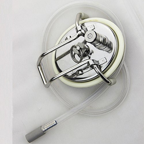 UP100 Homebrew Cornelius Style Keg Carbonation Lid Kit With 0.5 Micron Diffusion Stone