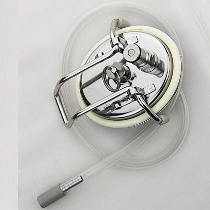 UP100 Homebrew Cornelius Style Keg Carbonation Lid Kit With 0.5 Micron Diffusion Stone