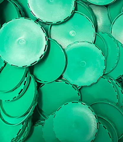 Generic Keg Caps 50pcs. Protect the filling and valve of your kegs with a vented keg cap. MATERIAL: PLASTIC. (GREEN) from JB Products Corp - color: GREEN