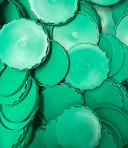Generic Keg Caps 50pcs. Protect the filling and valve of your kegs with a vented keg cap. MATERIAL: PLASTIC. (GREEN) from JB Products Corp - color: GREEN