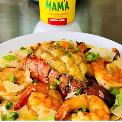 Slap Ya Mama Gift Set with Makin' Groceries Kitchen Towel - Authentic Louisiana Creole Spice Collection for Grilling Seafood Meats, Perfect Kitchen Essential Gift for Cajun Cooking Parties