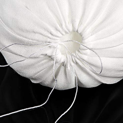 Boao 6 Pcs Soft Muslin Cloth 20 x 12 Inch Butter Muslin Bags, Suit for Straining Fruit, Butter, Wine, Milk Filter in Home
