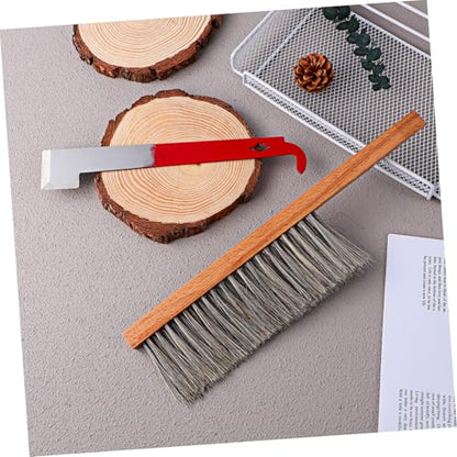 Abaodam Ergonomic Beekeeping Tools Hive Tool j Hook Brush Set Dadant Supplies Beehive Cleaning