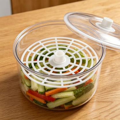 2pcs Pickle Jar Press Plate, Fermenting Mesh Weight for Pickled Vegetables, White Tamper Sauerkraut Pounder for Foods Jar Canning Supplies 15cm/5.9'' - size: 15.00X15.00X1.50CM