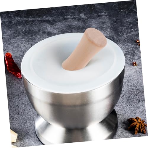 TIDTALEO 2pcs Beech Wood Food Grinding Stick Sauerkraut Pounder Spice Stick Wood Pestle for Canning Tools Garlic Mincer