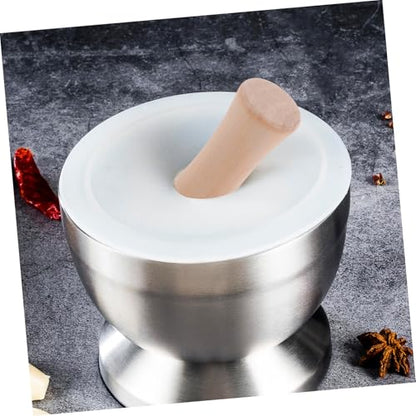 TIDTALEO 2pcs Beech Wood Food Grinding Stick Sauerkraut Pounder Spice Stick Wood Pestle for Canning Tools Garlic Mincer
