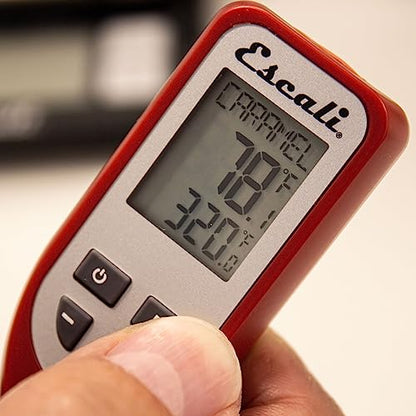 Escali DHC1 Digital Deep Fry Thermometer and Candy Thermometer with Pot Clip and Oil Temperature Gauge for Frying - style: Digital