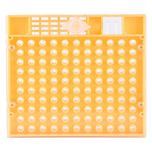 Queen Rearing System Kit | 110 Plastic Cell Cups Grafting - Innovative Design | Queen Cage & Breeding Box for Beekeeping/Apiary Management | Reusable Tools