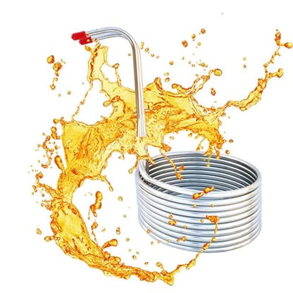 Stainless Steel Spiral Cooling Coil Immersion Chiller for Home Hotel Restaurant Kitchen 8M