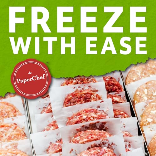 PaperChef Freezer Paper Roll 18" x 50' 75 sq ft, BPA-Free Non-Stick | Multipurpose, BPA-Free, Non-Stick – Easy to Wrap, Cut, and Handle – Great for Food Storage, Crafts, and Home Projects - size: Pack of 1