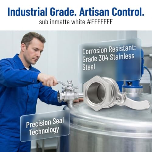 Stainless Steel Honey Gate Valve, Honey Tap Spout for Extractor Bottling Bucket and Storage Tank