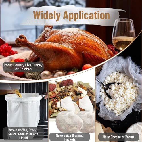 1 Roll Grade 50 Cheesecloth for Straining, 70 Yard 100% Cotton Fabric Reusable Cheese Cloth, Bleached Cheese Cloth Table Runner for Straining, Wedding, Decoration, Polishing - size: Grade 50 70 Yard