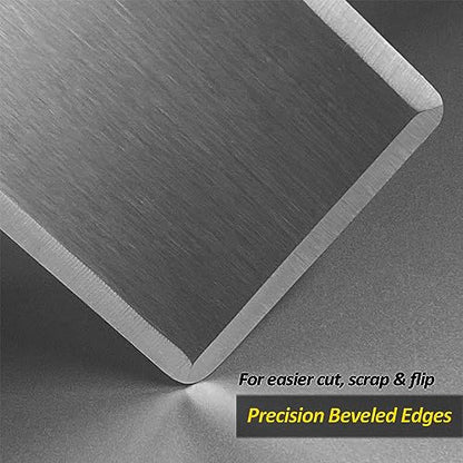Stainless Steel Metal Spatula, Long Griddle Spatula, Hamburger Smasher Turner Scraper - Pancake Flipper - BBQ Turner and Flat Top Griddle Fliiper - Commercial Grade,3x8 inch - size: 3" x 8"