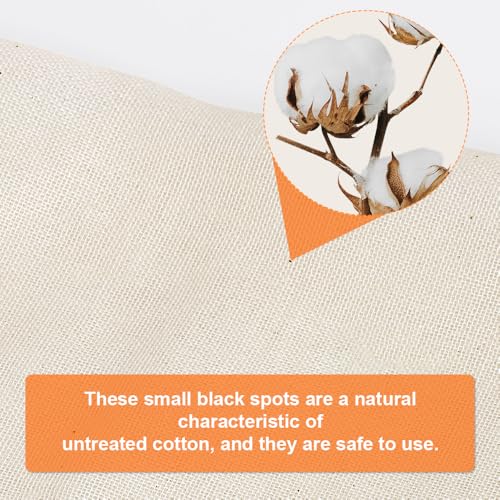 [12 PCS] Reusable Cheese Cloths, 20x20 Inch, 100 Percent Unbleached pure Cotton Cheese Cloth for Straining, 100 Grade Cheesecloth Hemmed Edges for Cooking, Baking, Juicing