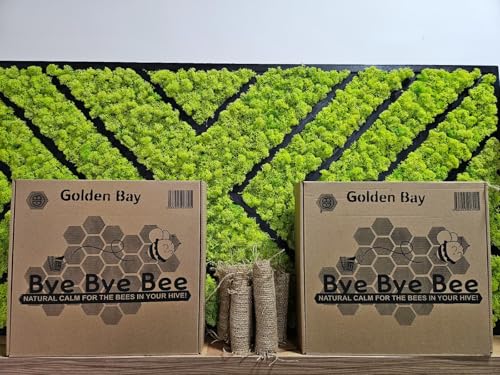 Golden Bay, Smoking Fuel for Beekeeping, Cold Smoke, 2 Pound (36 Rolles)