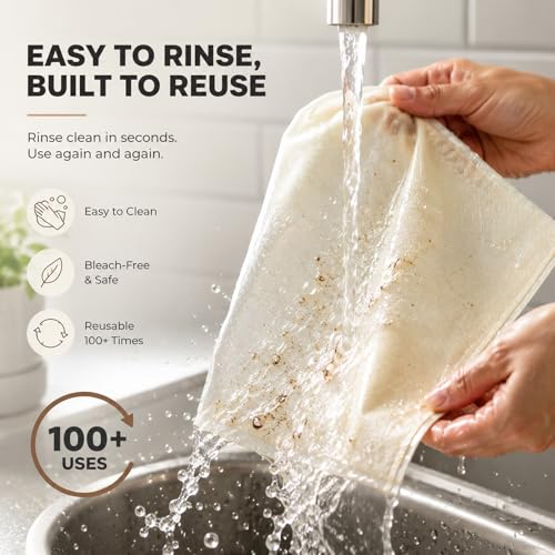 Reusable Cheesecloth,Grade 100,20x20 Inch Hemmed Cheese Cloth for Straining Craft,100% Cotton Unbleached Cloth Strainer for Cooking,Baking,Juicing,Cheese Making,Ultra Fine and Dense,Washable - size: 20*20 inch*1 PCS