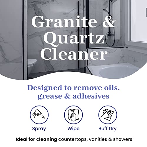 Marblelife Granite & Quartz Cleaner, Safe & Powerful Granite Countertop Cleaner, Oil & Wax Free Quartz Countertop, Effective Stone Care & Cleaning, Ready-To-Use Refill Gallon - size: 128 Fl Oz (Pack of 1)