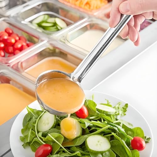 OCS Parts Pro Series Stainless Steel Culinary Ladle | 4-Ounce | One-Piece Dishwasher Safe Home, Restaurant, Buffet and Catering Serving Ladle for Sauces, Soup, Gravy, and Salad Dressing - size: 4 Ounce
