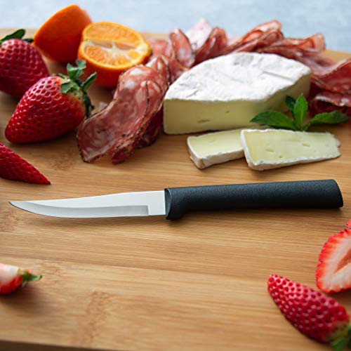 Rada Cutlery Paring Knife Galore Gift Set (G201), 3-Piece Knife Set, Stainless Steel Blades, Black Handle - color: Black