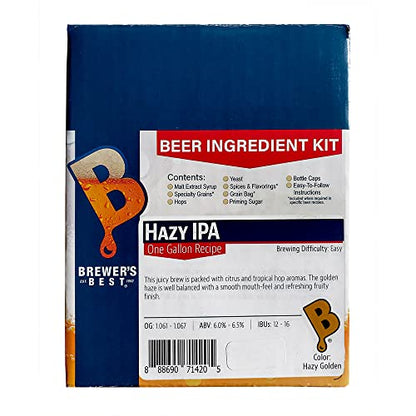 Brewer’s Best Hazy IPA One Gallon Ingredient Kit