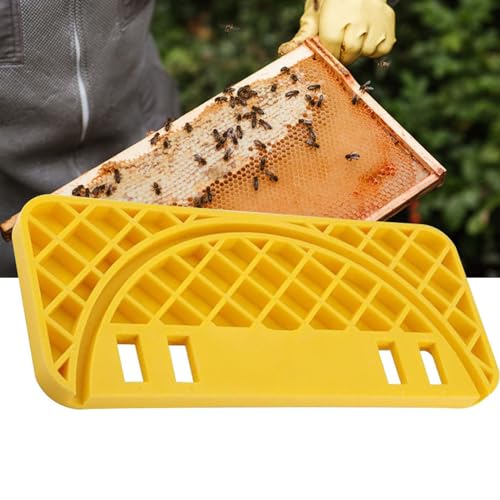 Honey Bucket Frame Holder, Practical Honey Tank Holder, Honey Plastic Uncapping Tank Holder Beekeeper Efficient Work for Scrape Bee Spleen, 12.99 x 5.51 x 0.79in