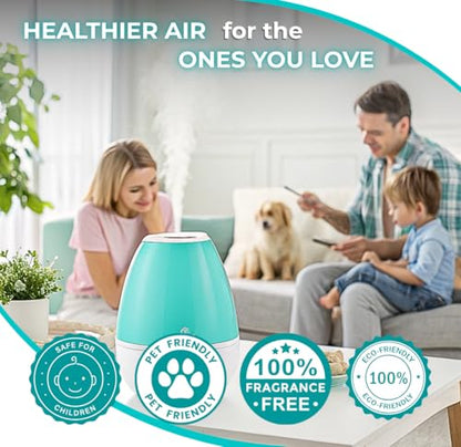 Skyis Humidifier Cleaning Tablets & Descaler 24 Pack, Removes Hard Water Scale, Mineral Deposits, White Dust, Demineralization Cleaner for Levoit, Vicks, Dyson, Dreo Humidifiers