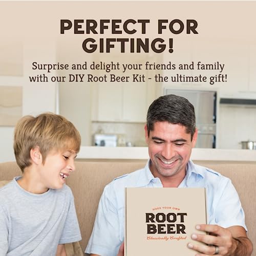 Craft A Brew - DIY Make Your Own Craft Root Beer - Complete Equipment and Supplies - Starter Home Brewing Kit - 1 Gallon - style: Root Beer Kit