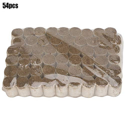 54PCS Bee Hive Smoker Pellet Fuel, Burning 20 Minutes, Beehive Inspection Tool Used to Soothe Bees, Beehive Smoker Set