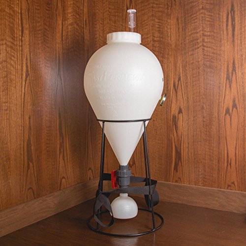 FastFerment Conical Fermenter 7.9 Gallon Home-Brew Kit SPECIAL EDITION - BPA Free Food grade Primary Carboy Fermenter. Beer Brewing, Wine Fermentation or a Hard Cider brewing kit (Special Edition)