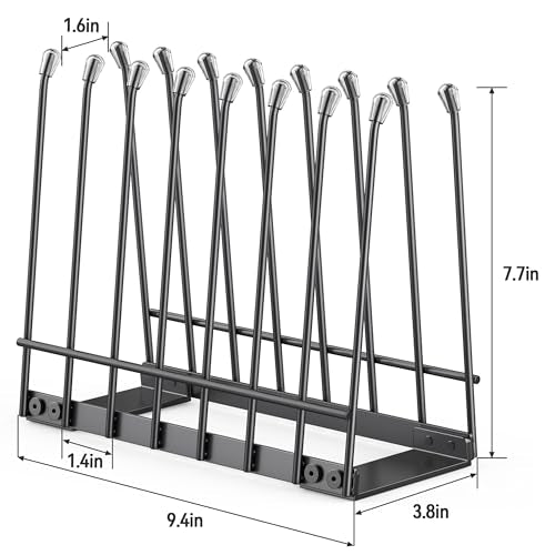 Plastic Bag Drying Rack, Metal Reusable Silicone Ziplock Bag & Bottle Drying Stand, Lerine Drying Rack Kitchen Organizer, Black - color: Black