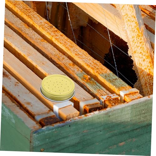 BESPORTBLE 8pcs Hive Entrance Feeder Set Durable Bees Water Drinking Device for Beehives Easy to Install for Garden Pollinators and Beekeeping Supplies