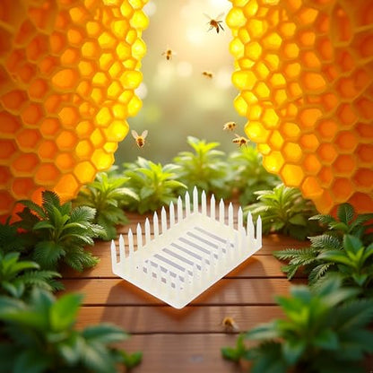 White Queen Marker Cage Clip Bee Plastic Catcher Beekeeper Beekeeping Tools Equipment Plastic Queen Marker Cage Clip Bee Catcher Beekeeper Beekeeping Tools Equipment Beekeeping Supplies