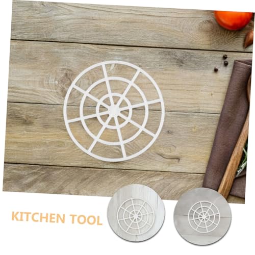 IMIKEYA 5 Pack Pickle Jars Press Plate Fermenting Weights 12cm Plastic Pickle Press Mesh Tool for Wide Mouth Jars Home Kitchen Cabbage Kimchi