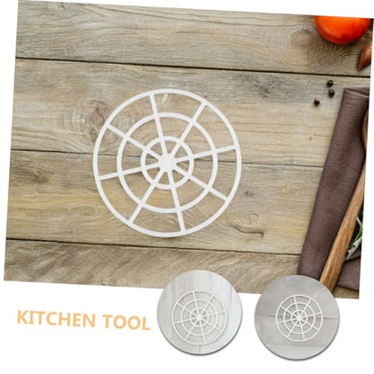 IMIKEYA 5 Pack Pickle Jars Press Plate Fermenting Weights 12cm Plastic Pickle Press Mesh Tool for Wide Mouth Jars Home Kitchen Cabbage Kimchi