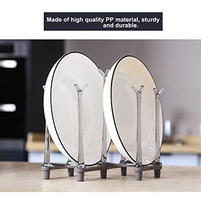 Marbrasse Retractable Cup Drying Rack, Drinking Glass and Sports Bottle Drainer Stand, Plastic Bag Dryer with Non-Slip Bottom for Kitchen Countertop - color: 1p
