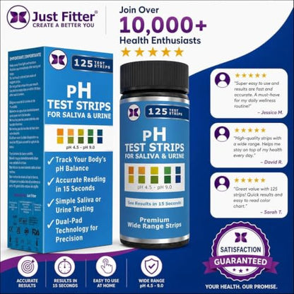 pH Test Strips for Testing Alkaline and Acid Levels in The Body. Track & Monitor Your pH Level Using Saliva and Urine. pH Tester for Highly Accurate Results in Seconds.