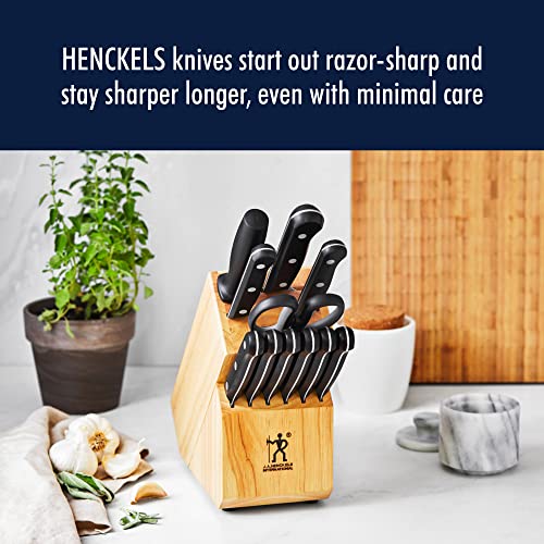 HENCKELS Solution Razor-Sharp 8-inch Carving Knife, German Engineered Informed by 100+ Years of Mastery, Black/Stainless Steel - color: Black/Stainless Steel, style: Solution